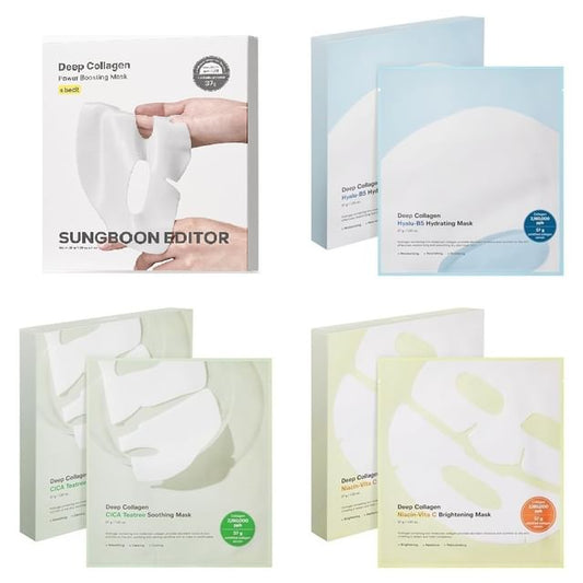 SUNGBOON EDITOR, Deep Collagen Mask Set - 4 Types
