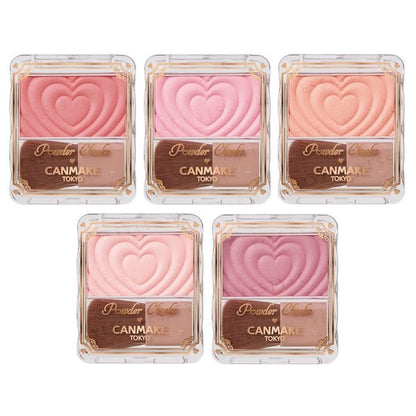 Canmake, Heart Powder Cheeks