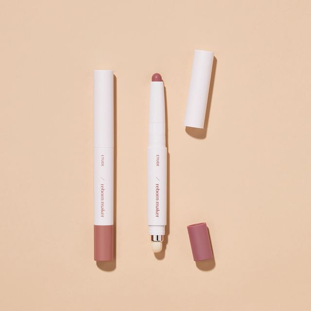 ETUDE, Reborn Maker Over Lip - 2 Colors
