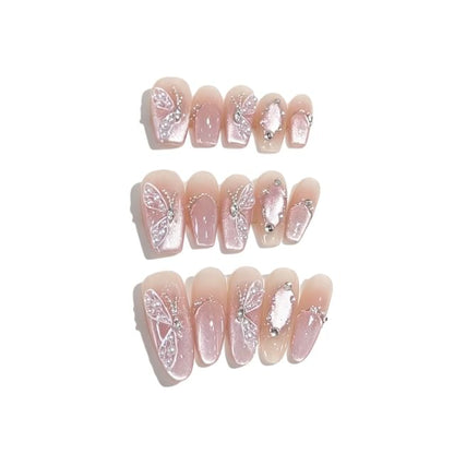 2043 - Pink & Silver - L