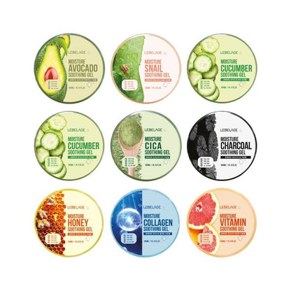 LEBELAGE, Moisture Soothing Gel - 9 Types