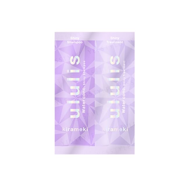 H2O, ululis Kirameki Water Conc Shiny Hair Shampoo & Treatment Trial Set