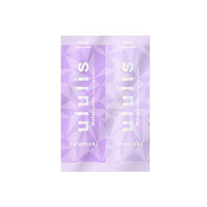 H2O, ululis Kirameki Water Conc Shiny Hair Shampoo & Treatment Trial Set