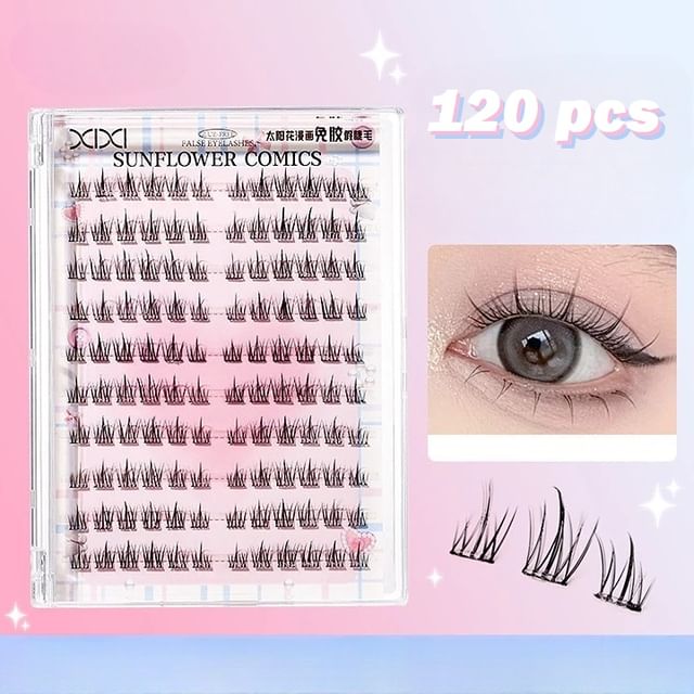 120 Pcs - Black - One Size