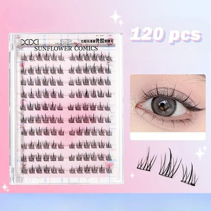 120 Pcs - Black - One Size