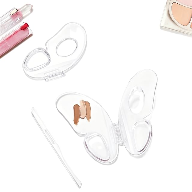 Coolkiss, Set:  Butterfly Acrylic Makeup Palette + Spatula + Bag