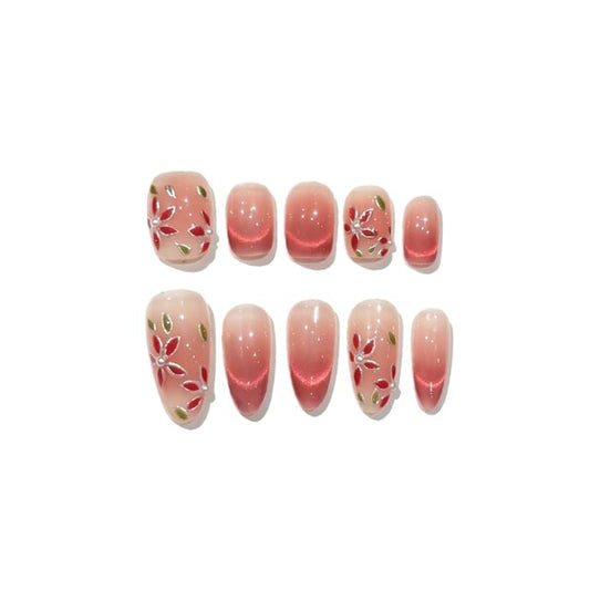 eovda, Floral Press On Nail (Various Designs)