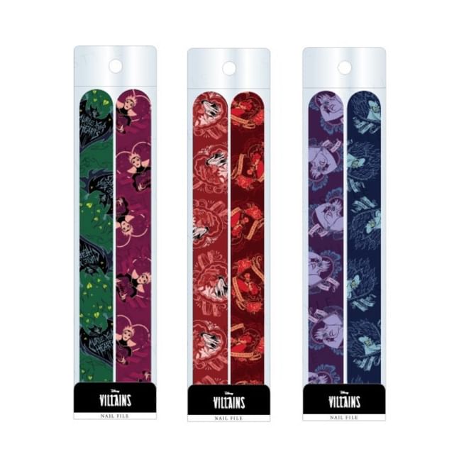 SHOBIDO, Disney VILLAINS Nail File Set