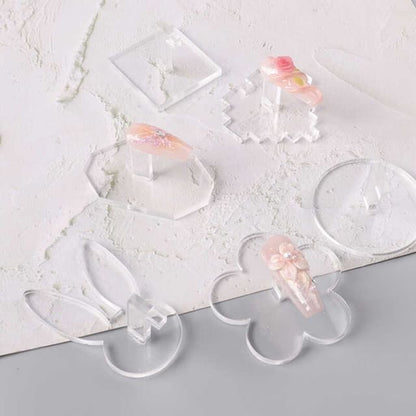 Fainie, Acrylic Press On Nail Display Holder (Various Designs)