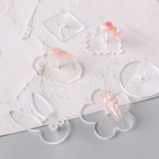 Fainie, Acrylic Press On Nail Display Holder (Various Designs)