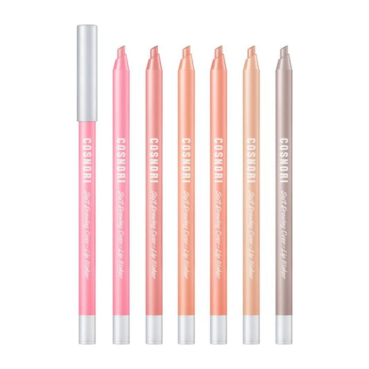 COSNORI, Soft Drawing Over-Lip Maker - 6 Colors
