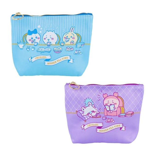 Sun-Star Stationery, Chiikawa Rapier Woven Makeup Pouch