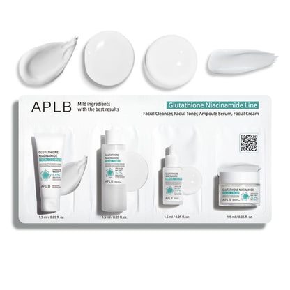APLB, Glutathione Niacinamide Skin 4 Types Sachet Set