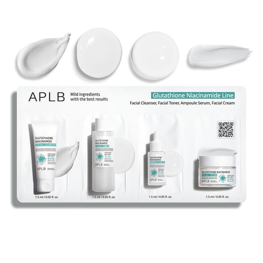 APLB, Glutathione Niacinamide Skin 4 Types Sachet Set