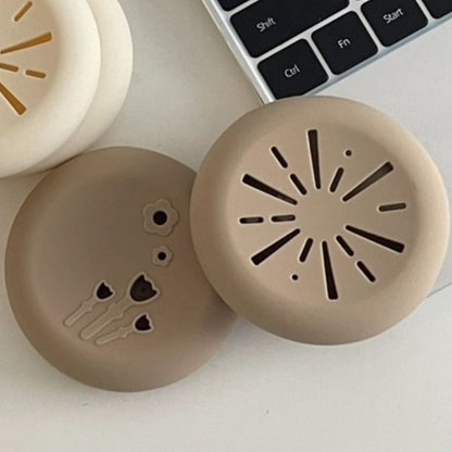 Buttermilk, Powder Puff Silicone Storage Box