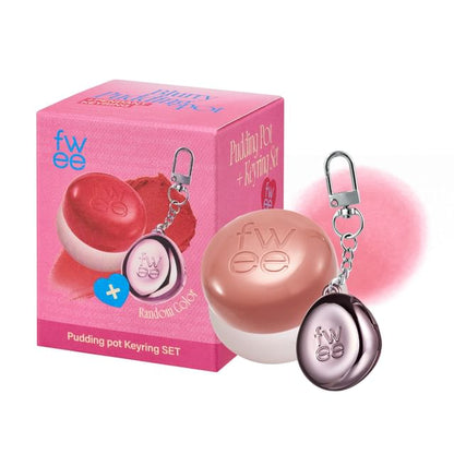 fwee, Pudding Pot Keyring Set - 35 colors