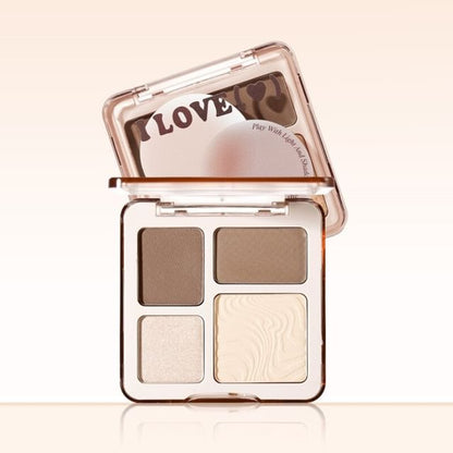 xixi, 4 In 1 Contouring Palette