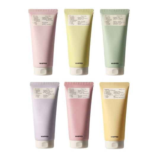 WHIPPED, Vegan Pack Cleanser Jumbo - 6 Types