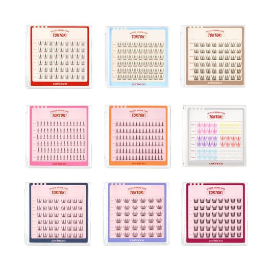 CORINGCO, Toktok-Hara No Glue Eyelash - 9 Types