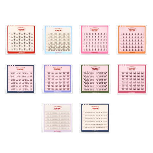 CORINGCO, Toktok-Hara No Glue Eyelash - 10 Types