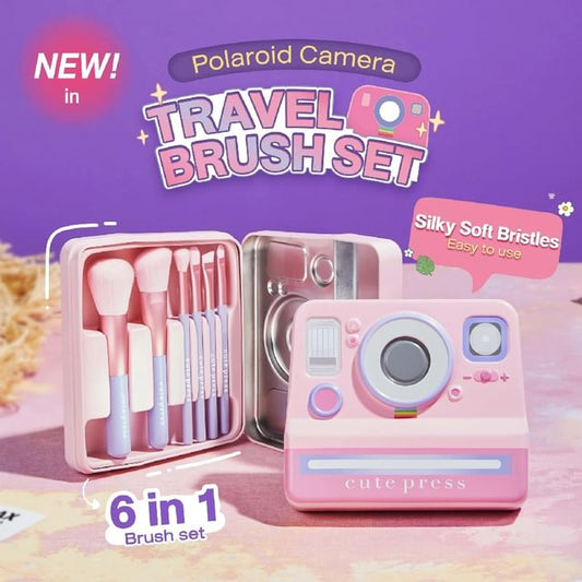 Cute Press, Polaroid Camera Travel Brush Set