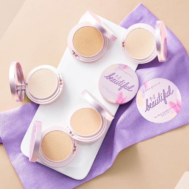 Cute Press, Airy Matte Foundation Powder SPF 30 PA +++