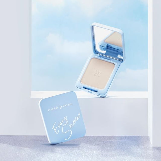 Cute Press, Evory Snow Whitening & Oil Control Foundation Powder SPF 30 PA ++