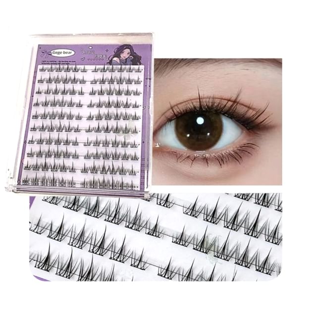 Gege Bear, Glue Free False Eyelashes - Sunflower