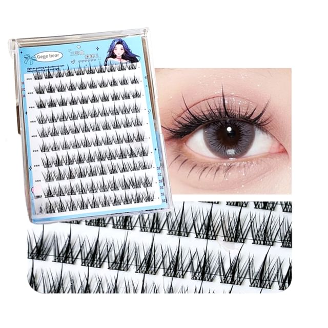 Gege Bear, Glue Free False Eyelashes - Trilogy
