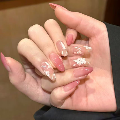 126 - Long Packing Edition - Set Of 30 Pcs - Almond & Nude Pink - XS & S & M