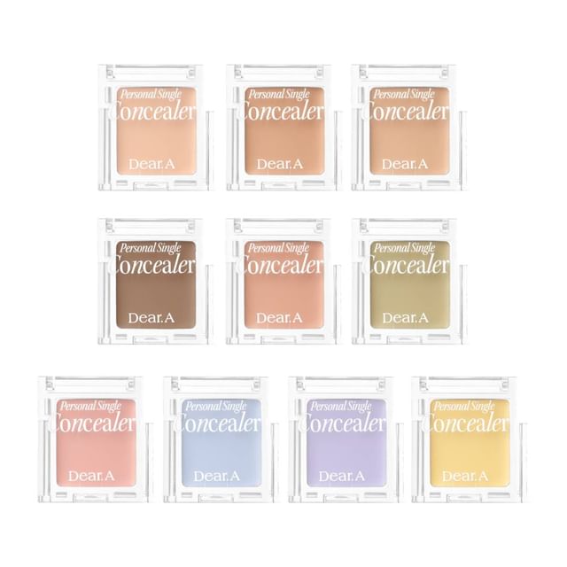 Dear.A, Personal Single Concealer - 10 Colors