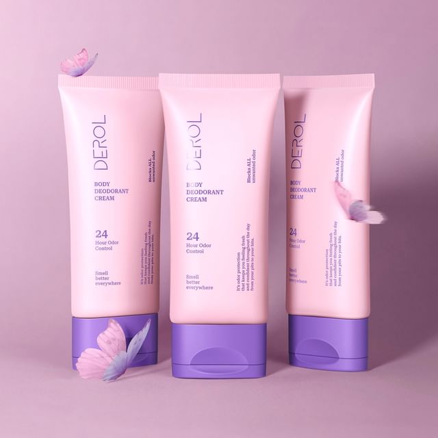 DEROL, Dream of Butterfly Body Deodorant Cream