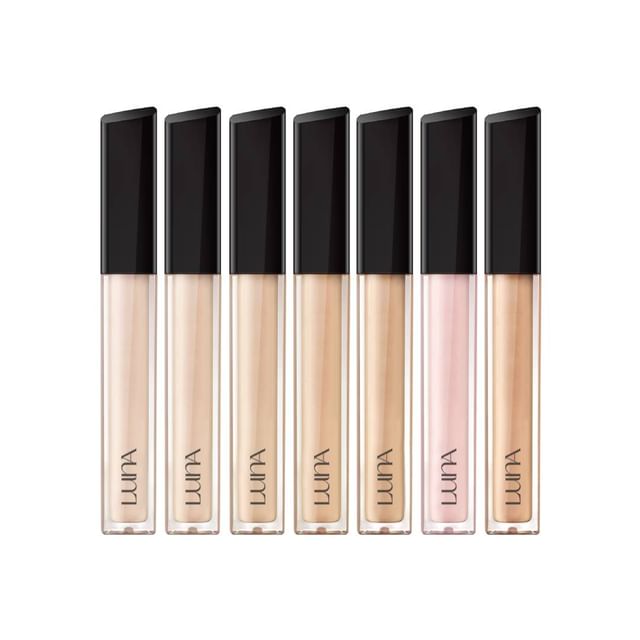 LUNA, Long Lasting Tip Concealer Cover-Fit - 7 Colors