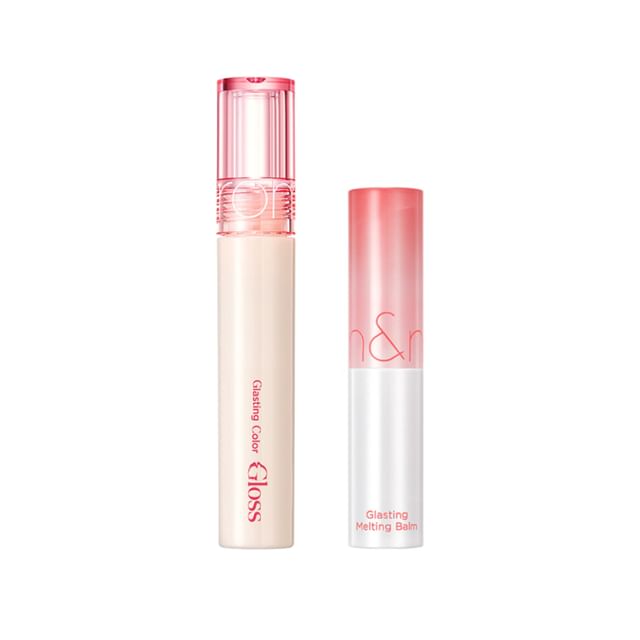 Glasting Color Gloss #08 Cherry Up + Glasting Melting Balm #04 Hippie Berry