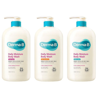 Derma: B, Daily Moisture Body Wash - 3 Types