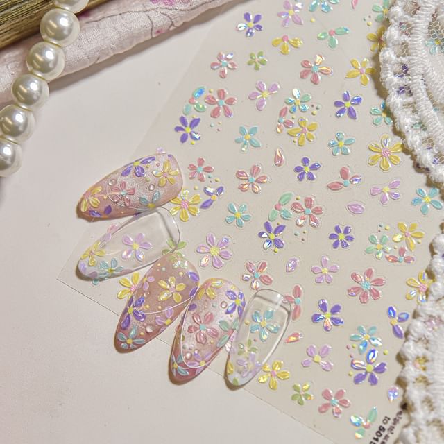 dainlili, Daisy Nail Art Stickers