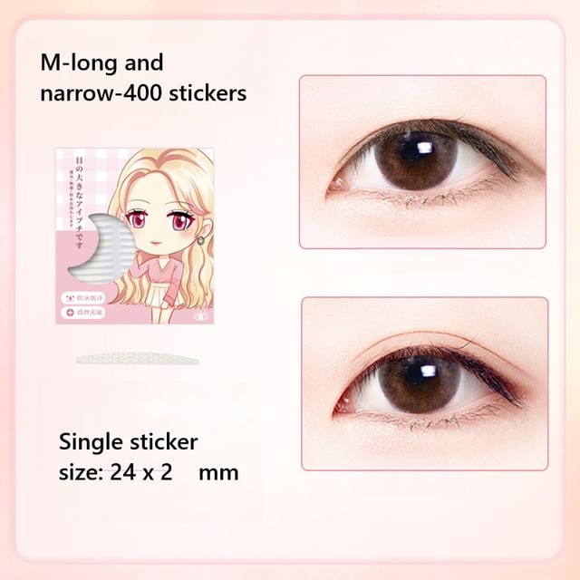 Long - 10 Sheets - Pink - One Size