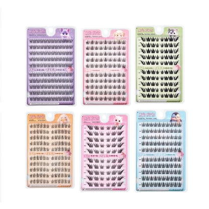 LuxeFlutter, Glue-free Multipack False Eyelashes Cluster (Various Designs)