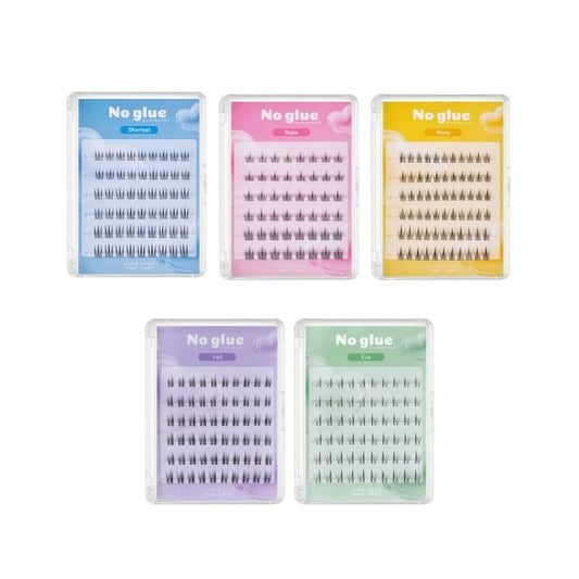 ccam bbak, No Glue Lash - 5 Types