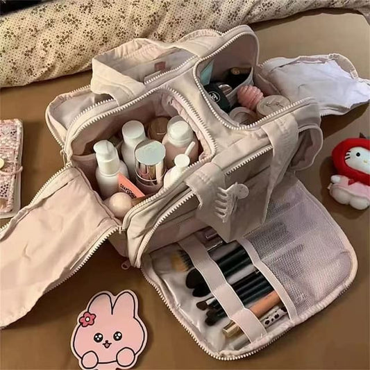 ZenlyHabit, Puffed Nylon Makeup Bag
