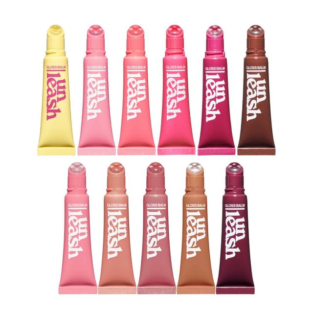 UNLEASHIA, Sunset Dazzle Gloss Balm - 11 Colors
