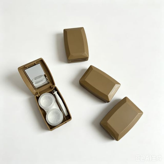 Coolkiss, Plain Contact Lens Case with Mirror