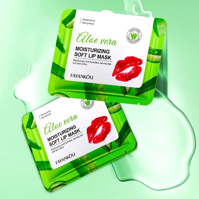 FAYANKOU, Aloe Vera Moisturizing Soft Lip Mask