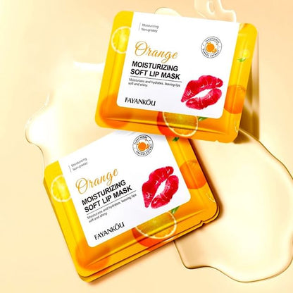 FAYANKOU, Orange Moisturizing Soft Lip Mask