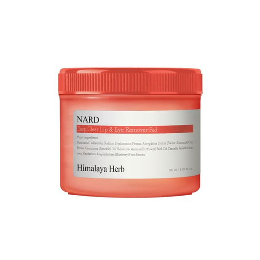 NARD, Deep Clear Lip & Eye Remover Pad