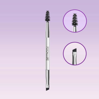 #Duo Eyebrow Brush - 1pcs