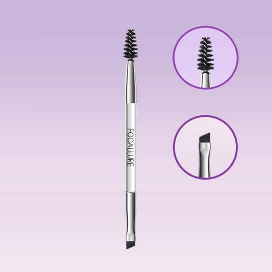 #Duo Eyebrow Brush - 1pcs