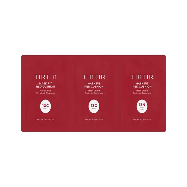 TIRTIR, Mask Fit Red Cushion 3 Shade Trial Kit - 14 Colors