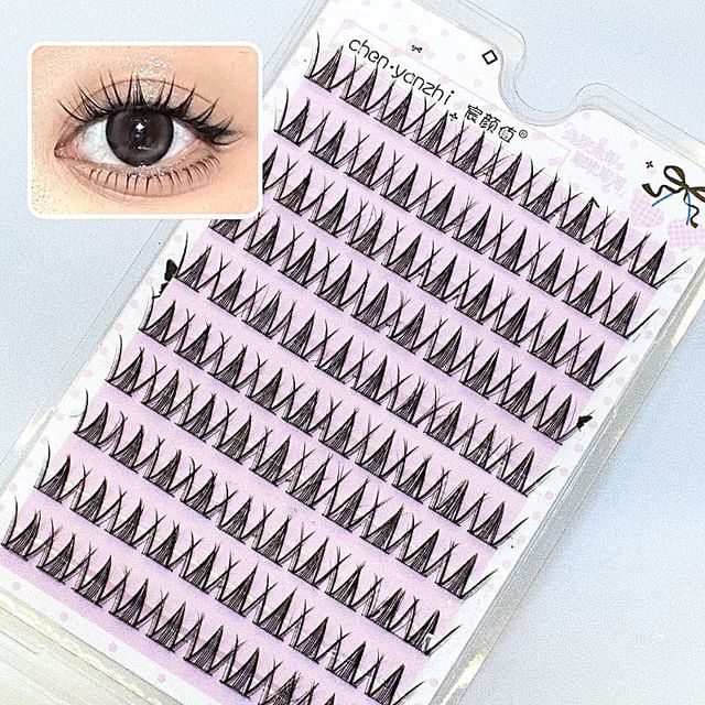 LuxeFlutter, Glue-Free Natural Cluster False Lashes