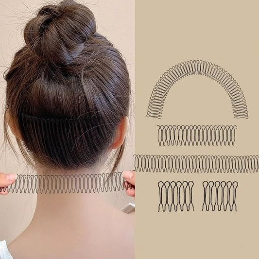 Honeyfluff, Invisible Hair Finishing Fixer Comb (Various Designs) / Set